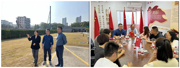 项目部与社区开展党建联建，共同探讨一期  、二期的改进提升.jpg
